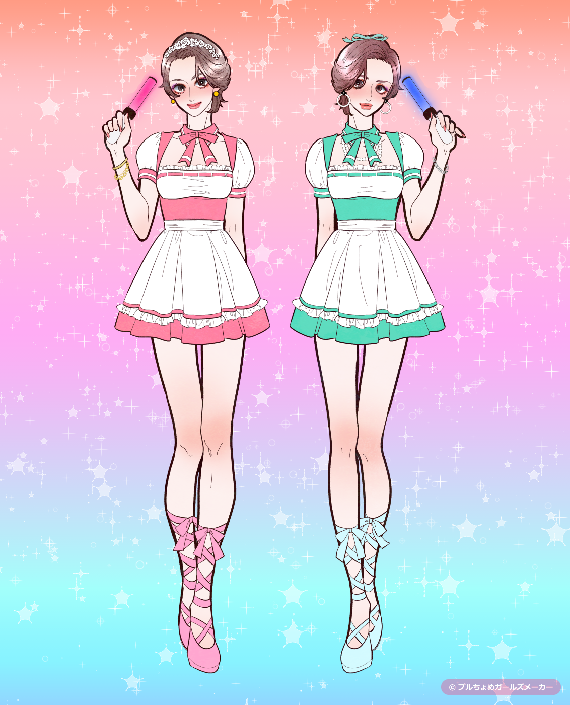 ガールズメーカーで作られた女の子3