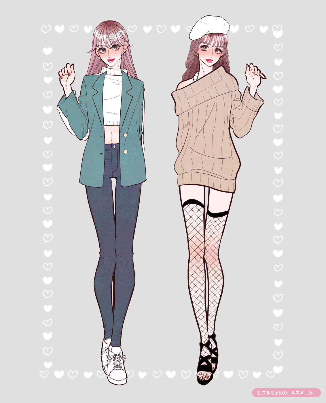 ガールズメーカーで作られた女の子2