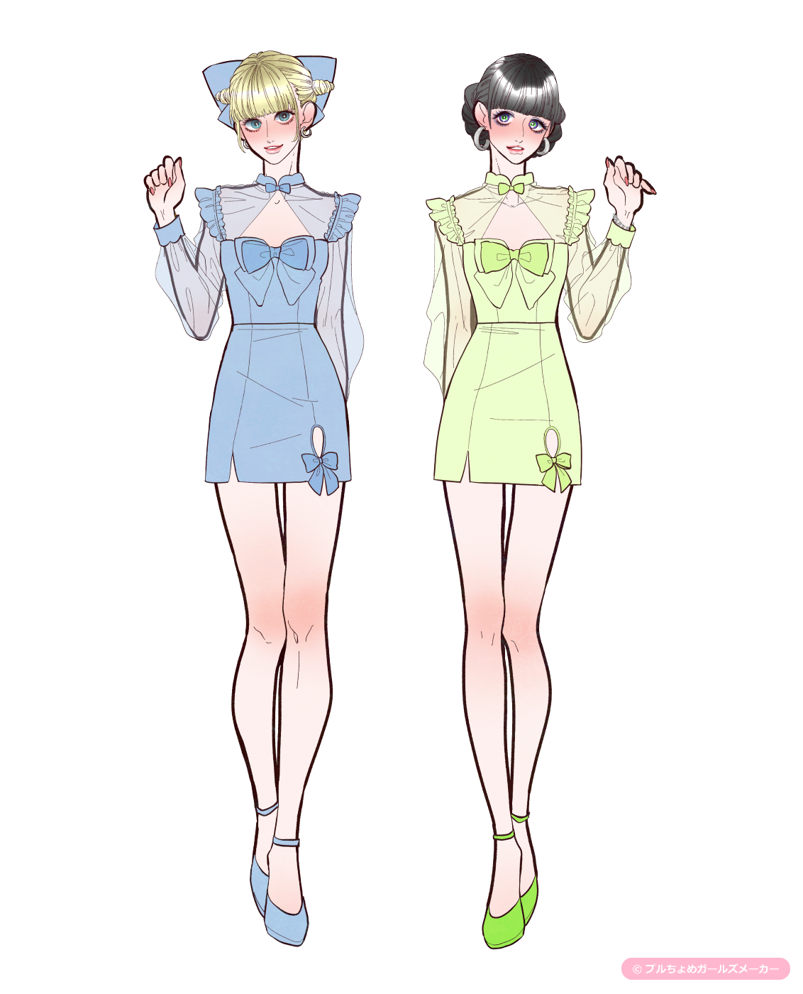 ガールズメーカーで作られた女の子3