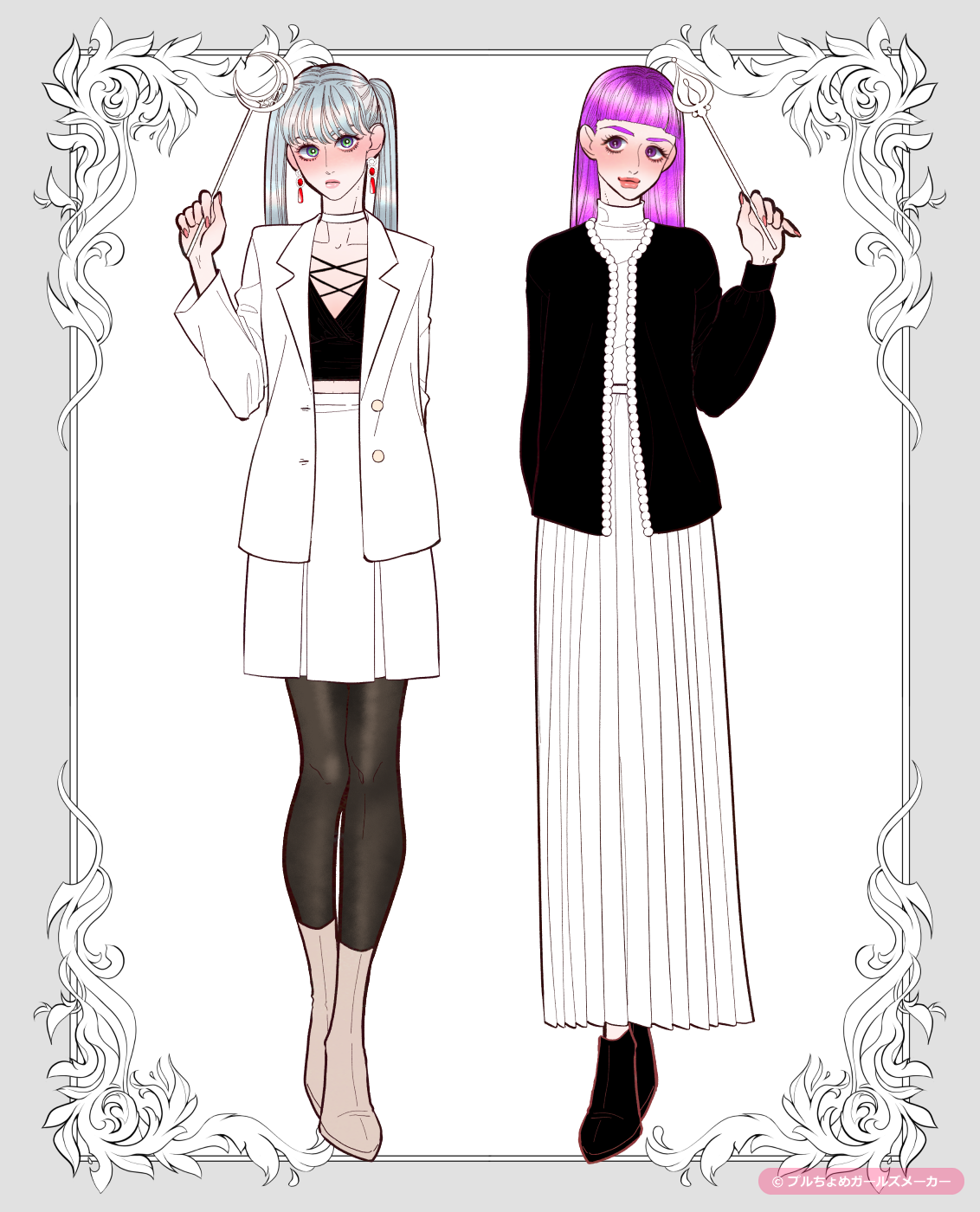 ガールズメーカーで作られた女の子2