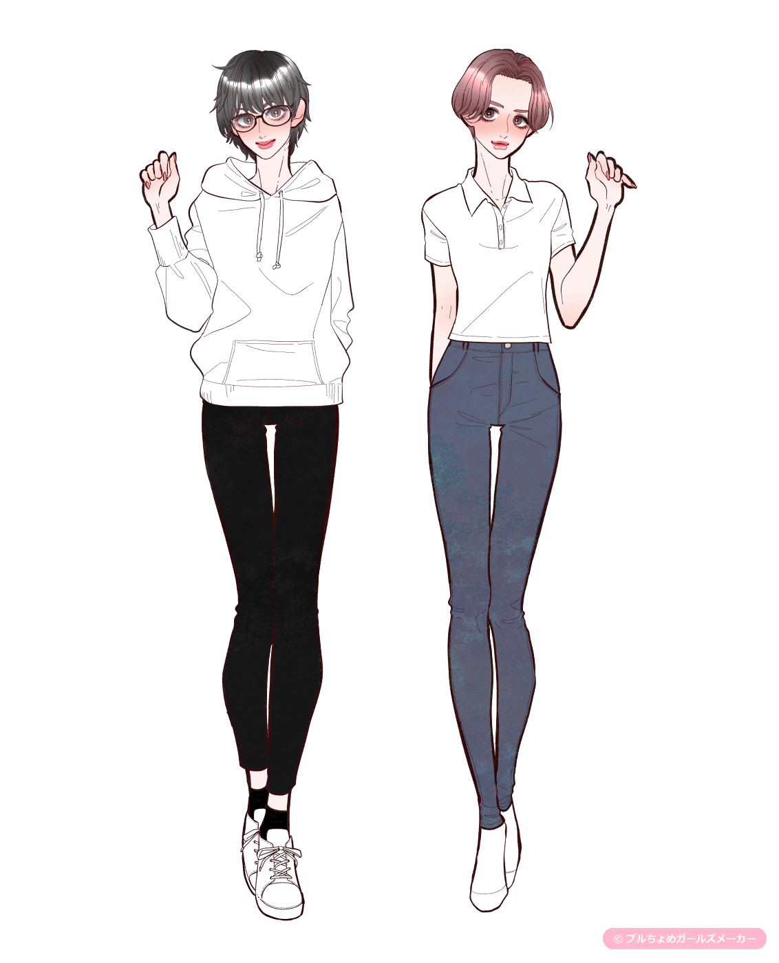 ガールズメーカーで作られた女の子2