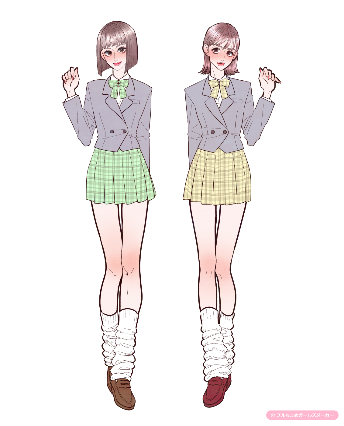 ガールズメーカーで作られた女の子2
