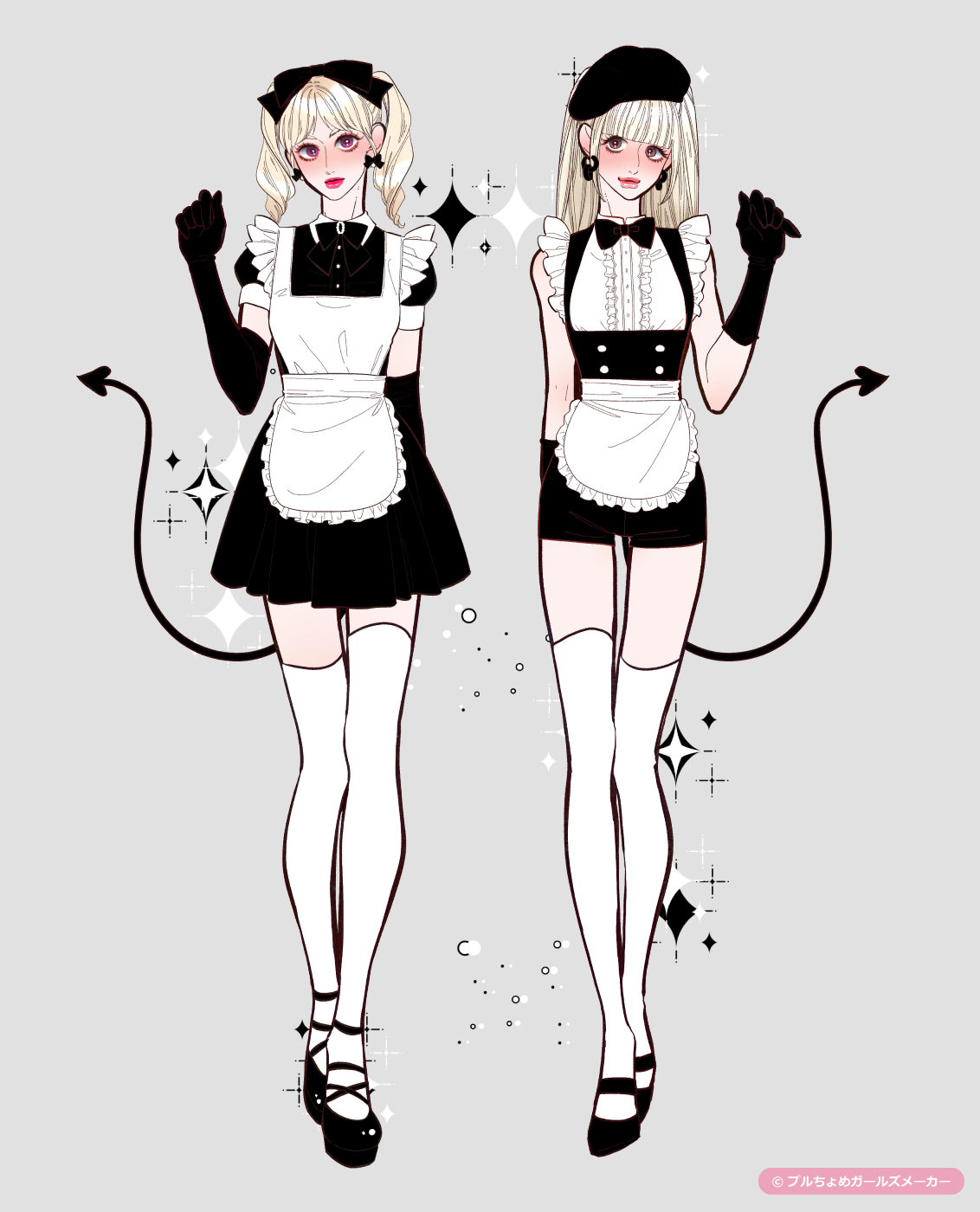 ガールズメーカーで作られた女の子1