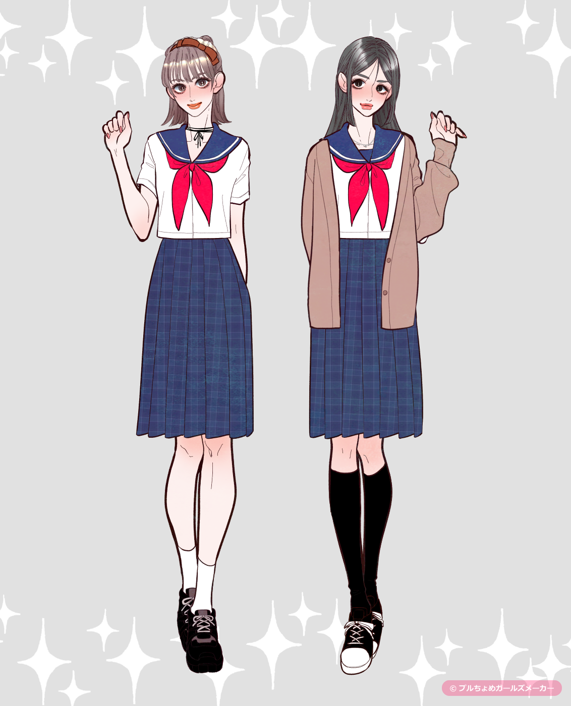 ガールズメーカーで作られた女の子2