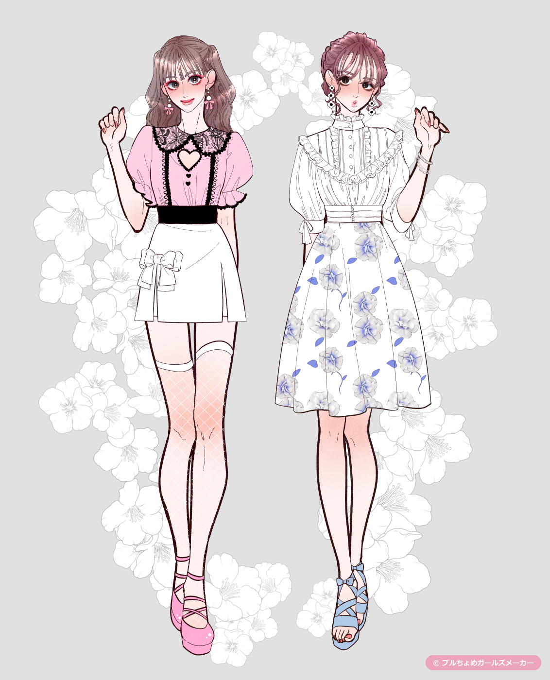 ガールズメーカーで作られた女の子2