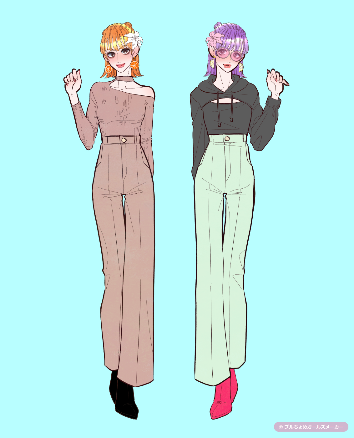 ガールズメーカーで作られた女の子6