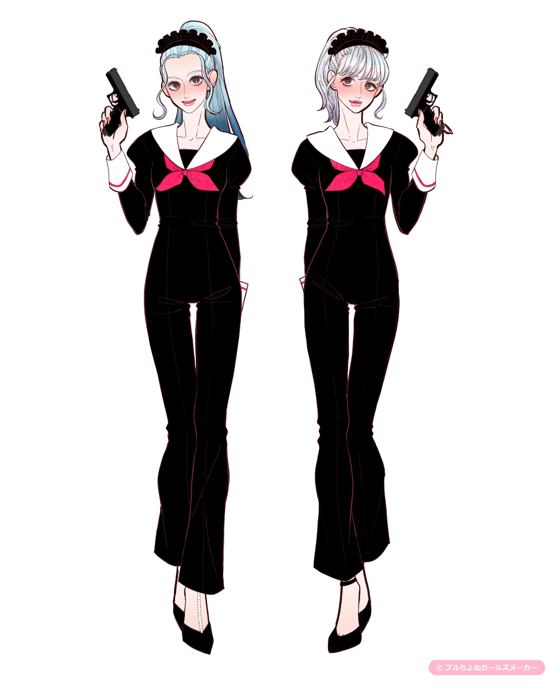 ガールズメーカーで作られた女の子1