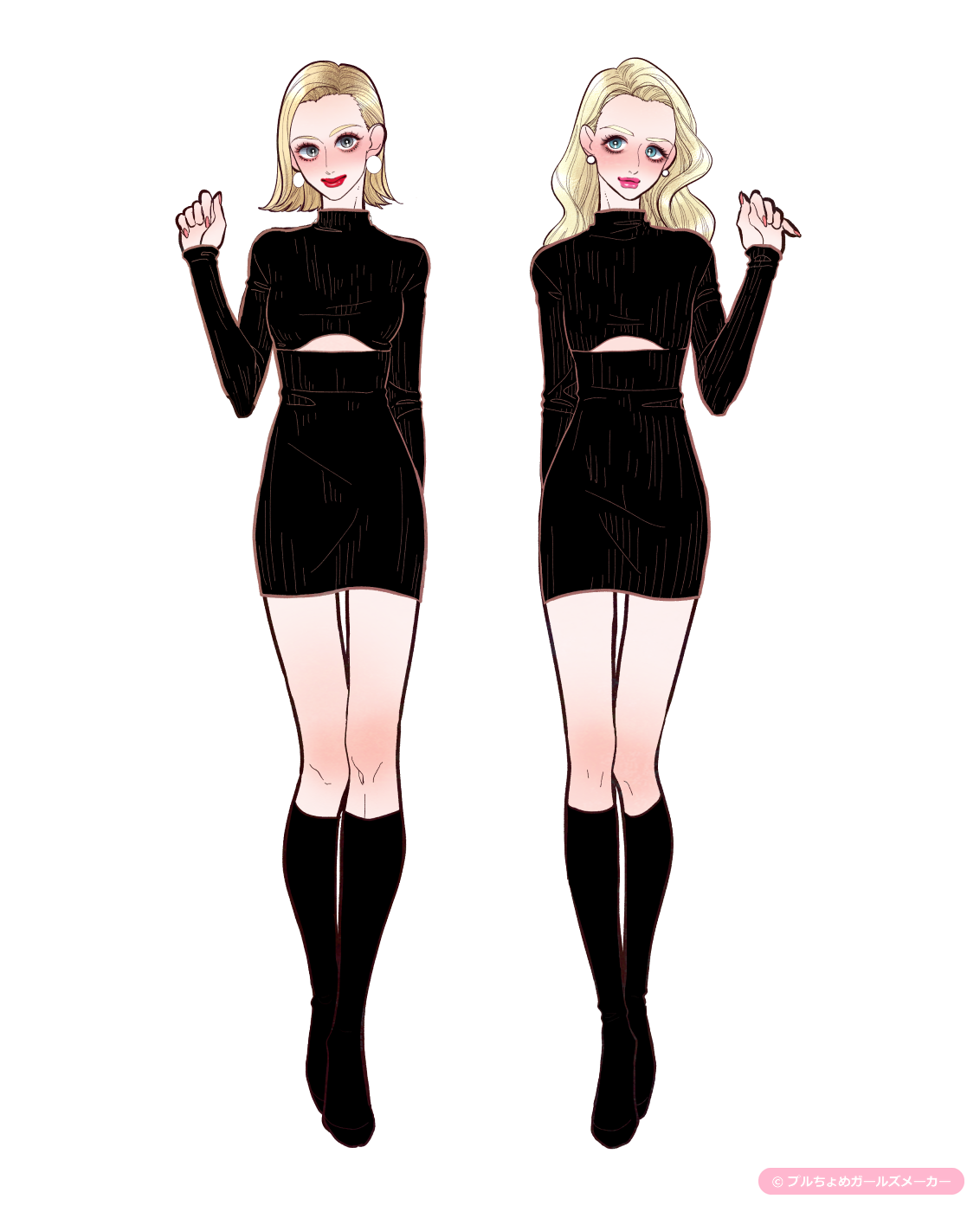 ガールズメーカーで作られた女の子6