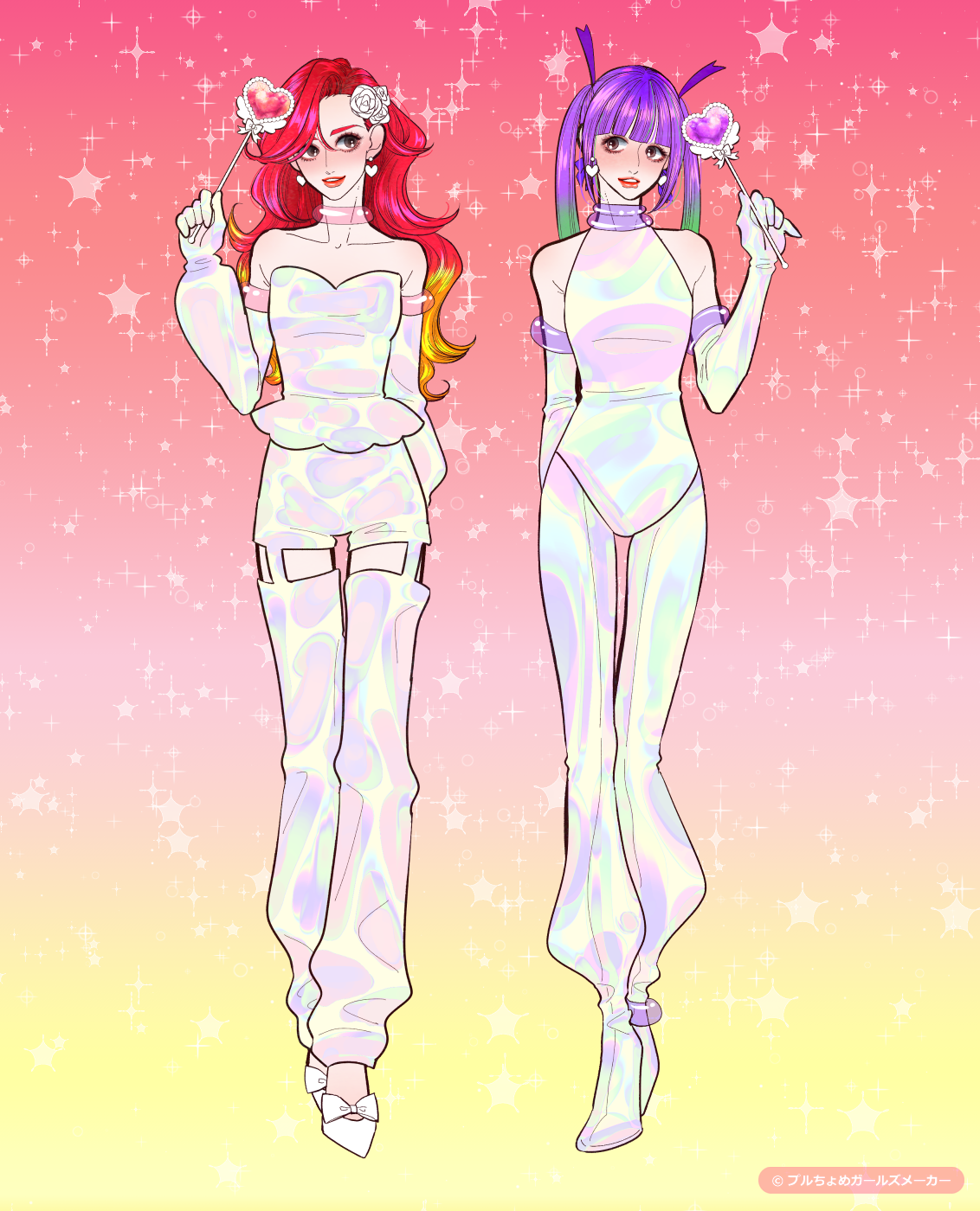 ガールズメーカーで作られた女の子1