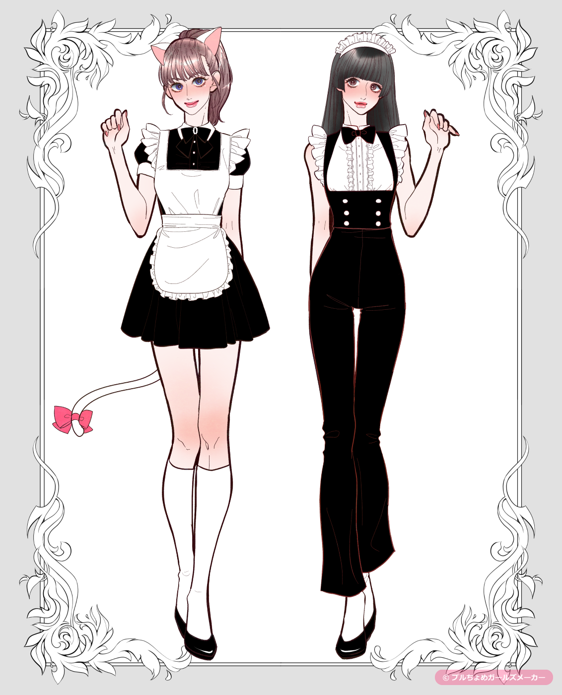 ガールズメーカーで作られた女の子3