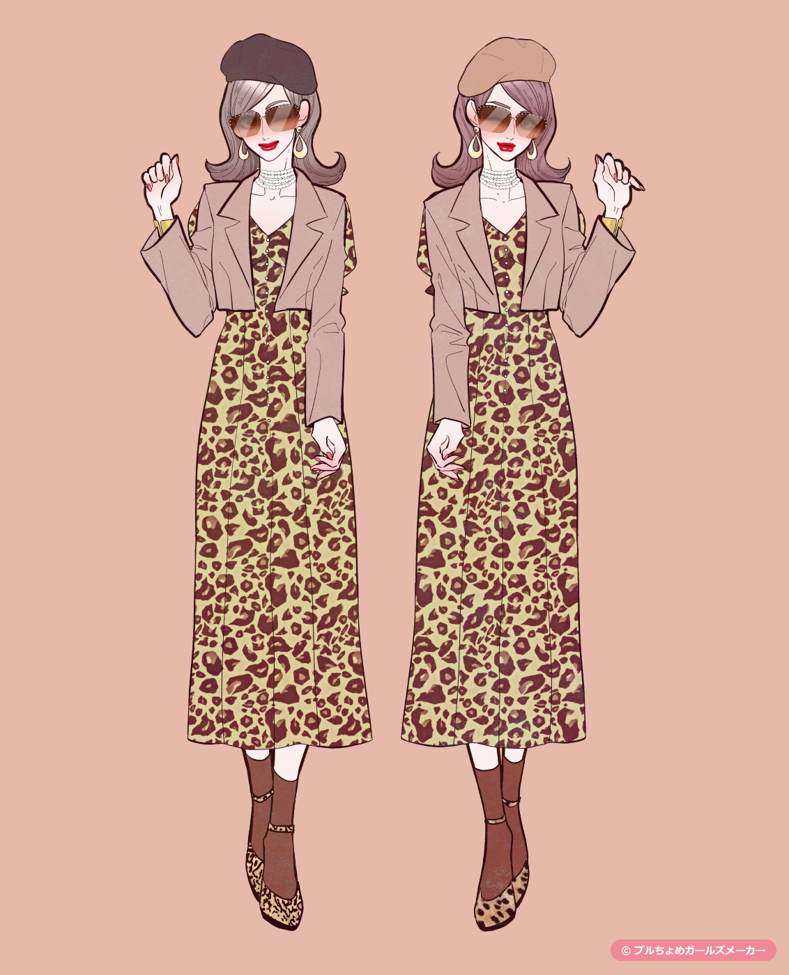 ガールズメーカーで作られた女の子1