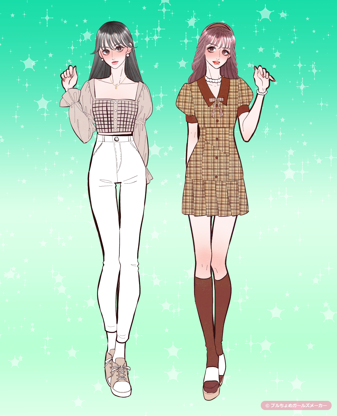 ガールズメーカーで作られた女の子6