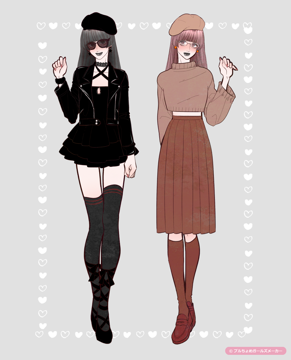 ガールズメーカーで作られた女の子3