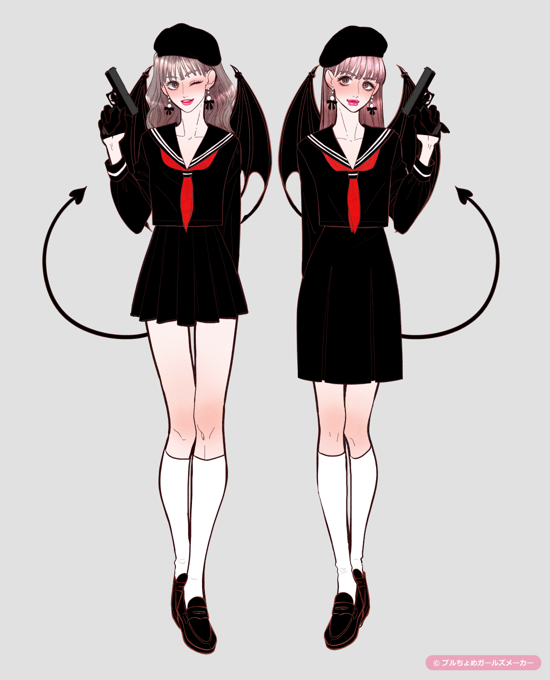 ガールズメーカーで作られた女の子3