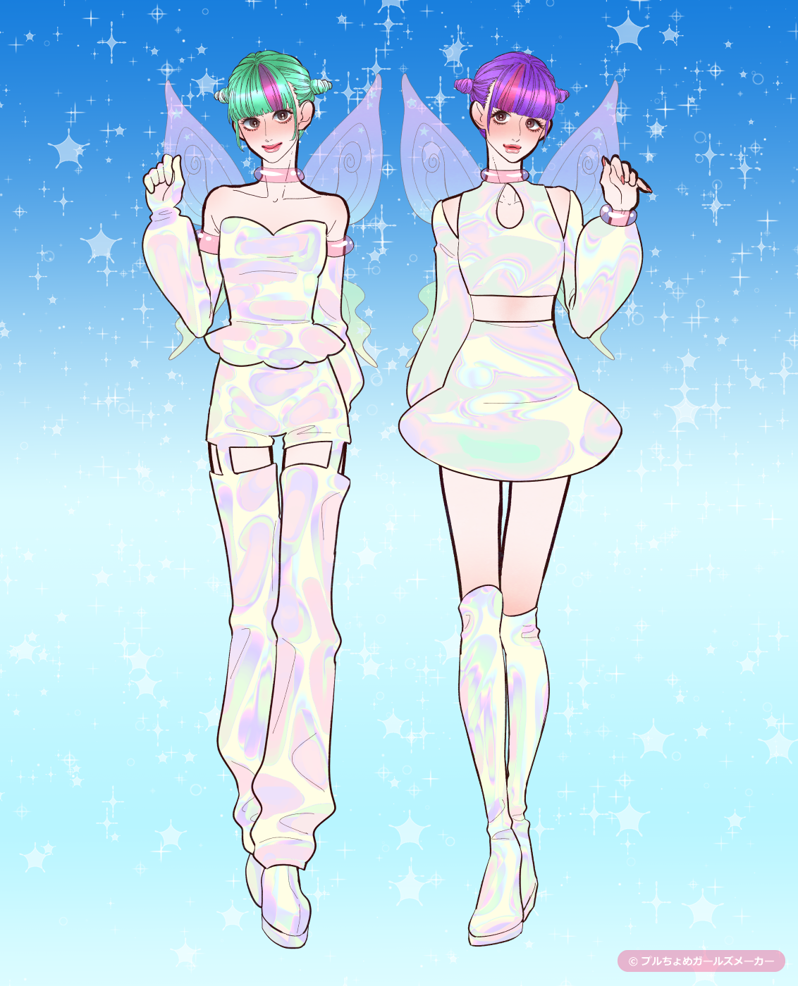 ガールズメーカーで作られた女の子6