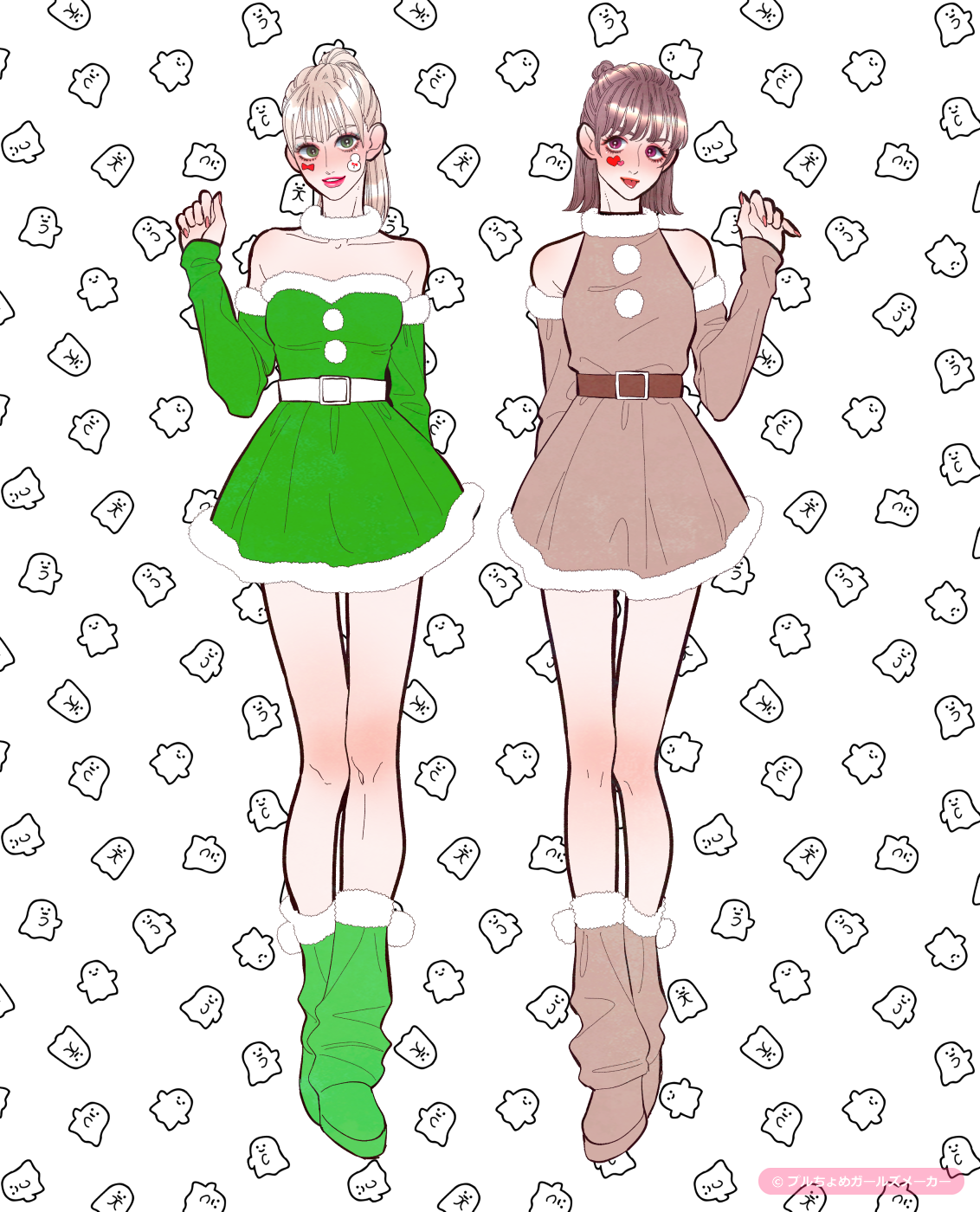 ガールズメーカーで作られた女の子1