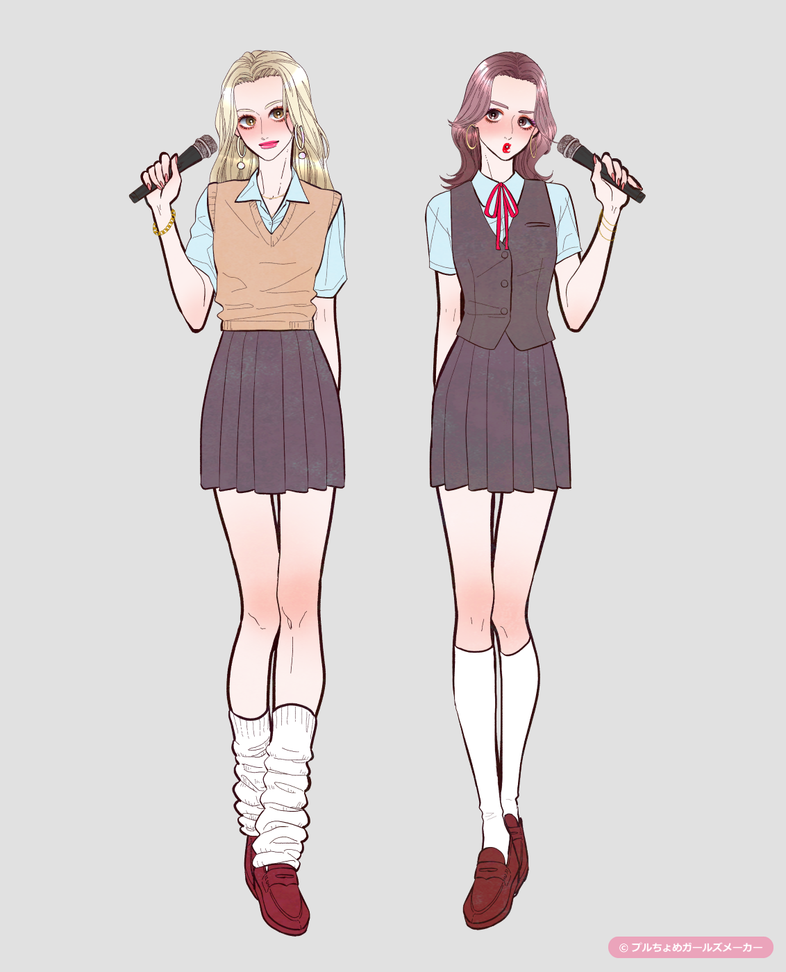 ガールズメーカーで作られた女の子1
