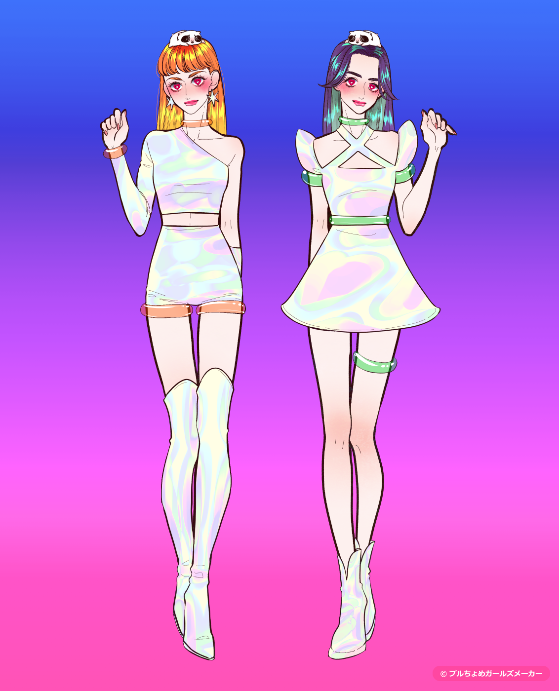 ガールズメーカーで作られた女の子4