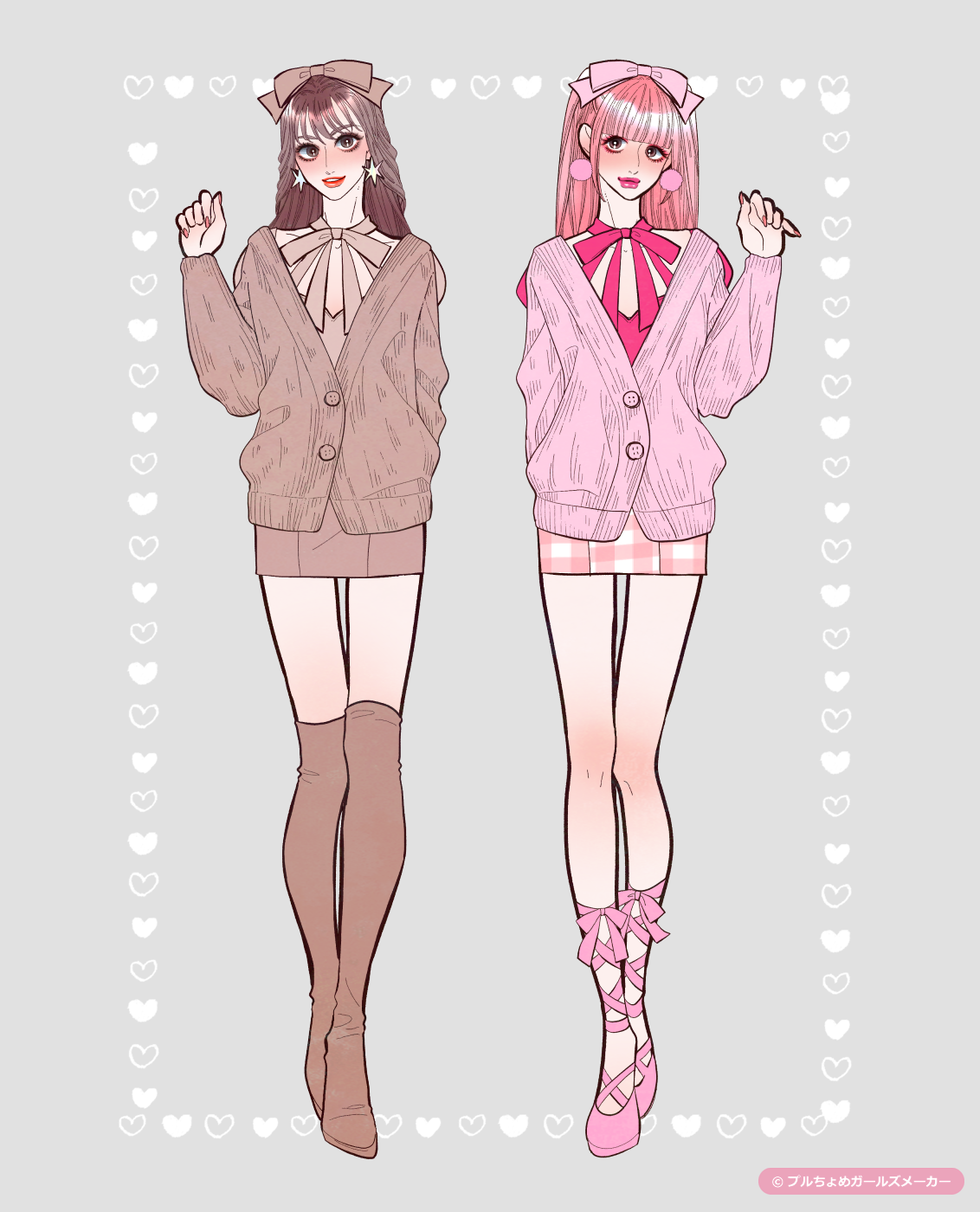 ガールズメーカーで作られた女の子3
