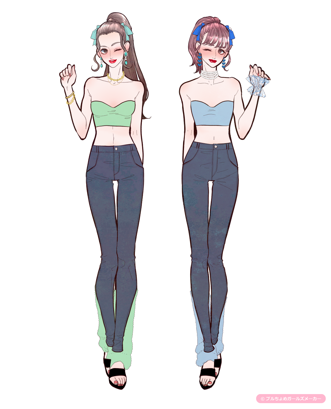 ガールズメーカーで作られた女の子2