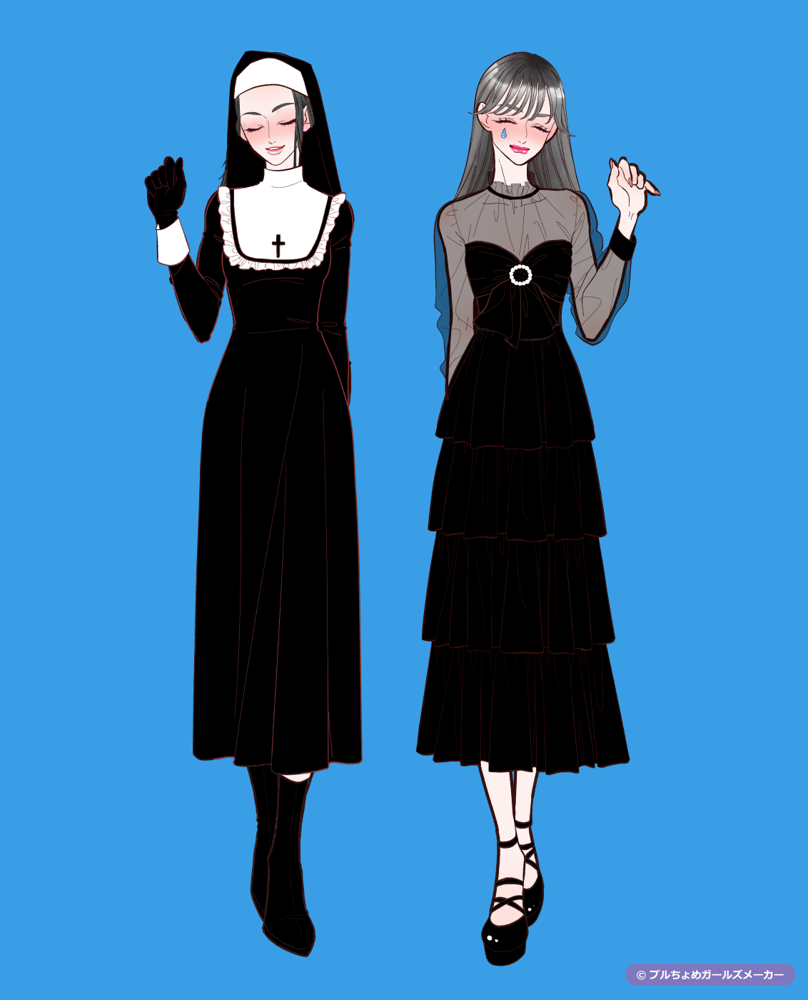 ガールズメーカーで作られた女の子2