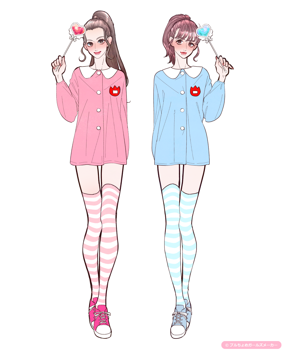 ガールズメーカーで作られた女の子4