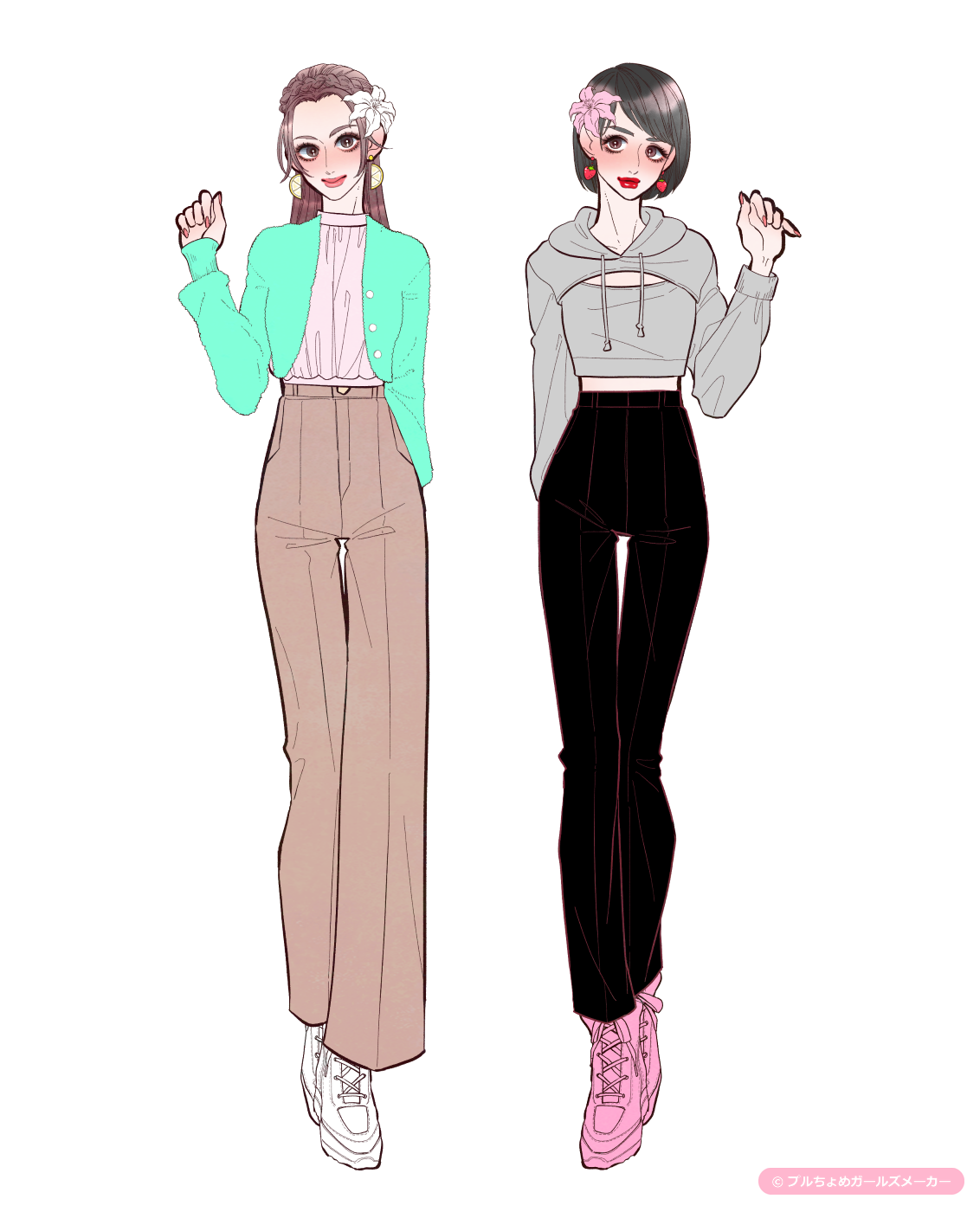 ガールズメーカーで作られた女の子6