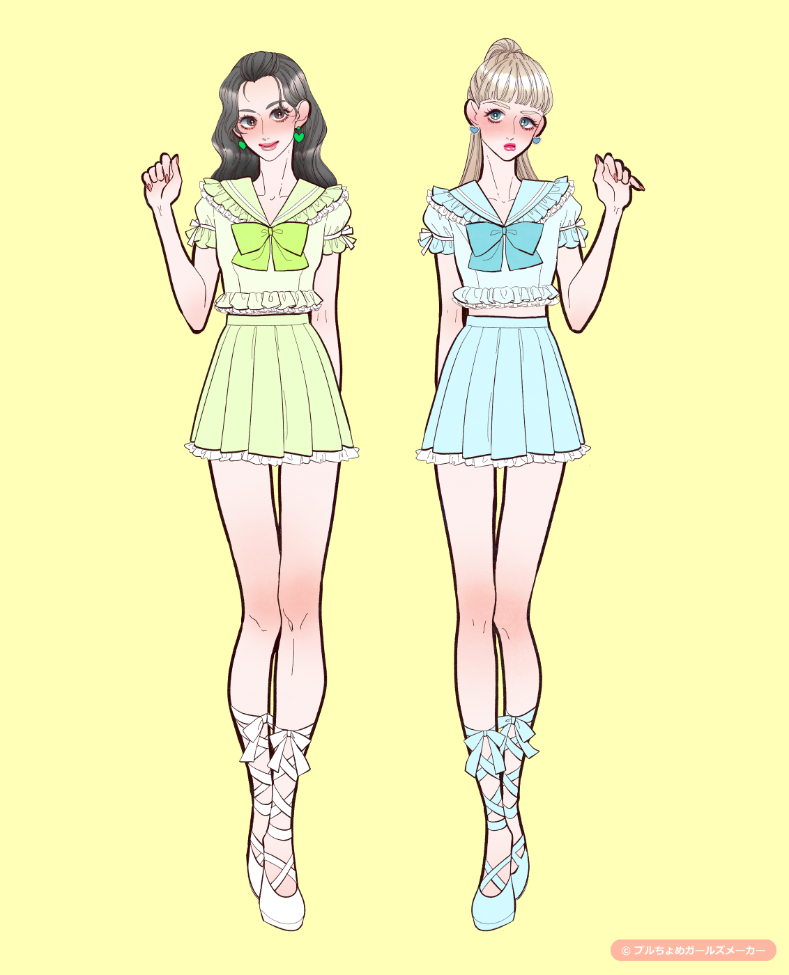 ガールズメーカーで作られた女の子5
