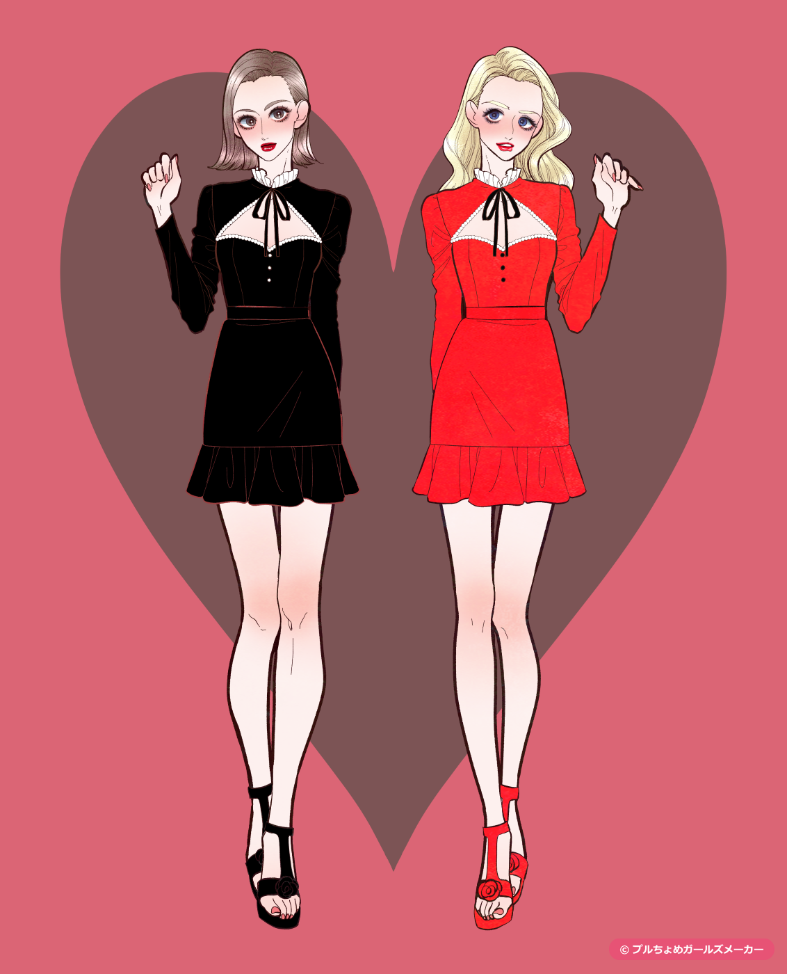 ガールズメーカーで作られた女の子3