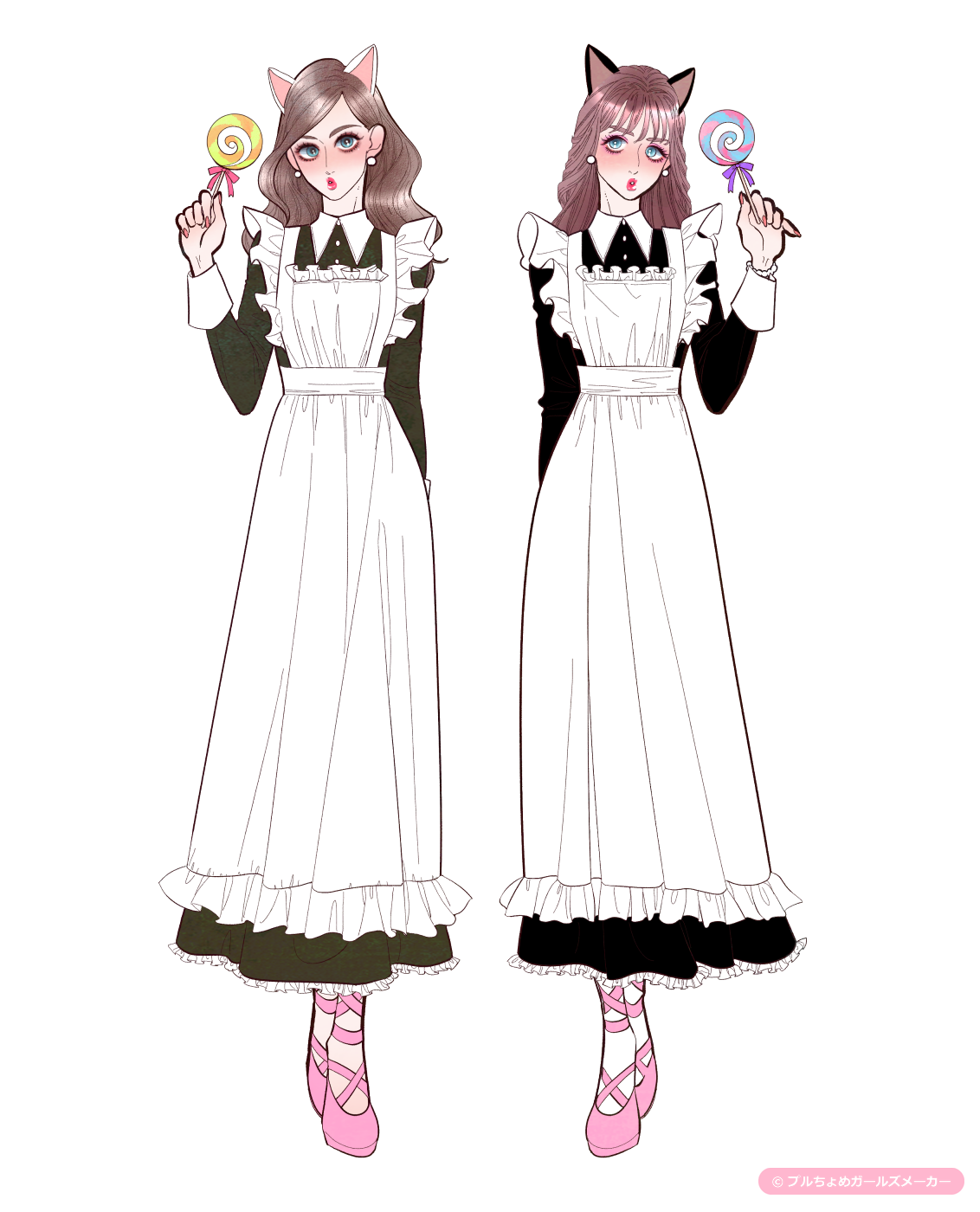 ガールズメーカーで作られた女の子2