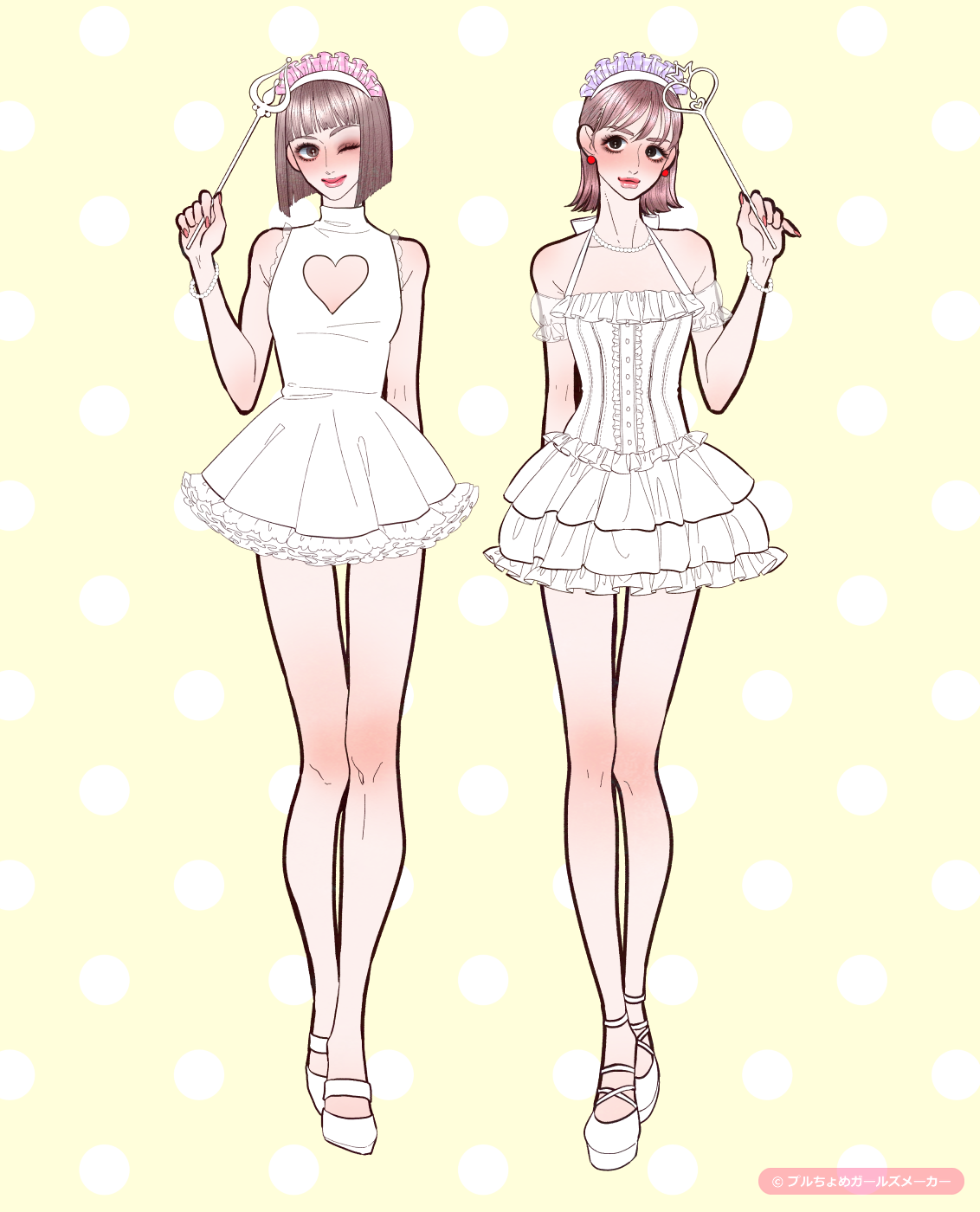 ガールズメーカーで作られた女の子6
