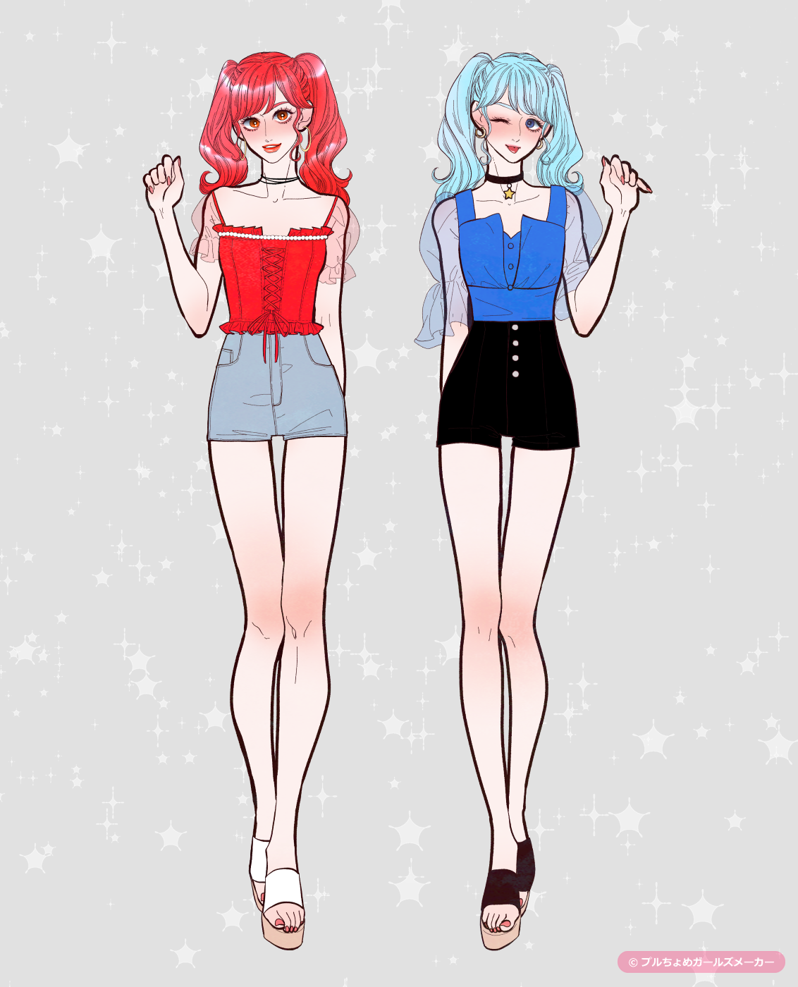 ガールズメーカーで作られた女の子5