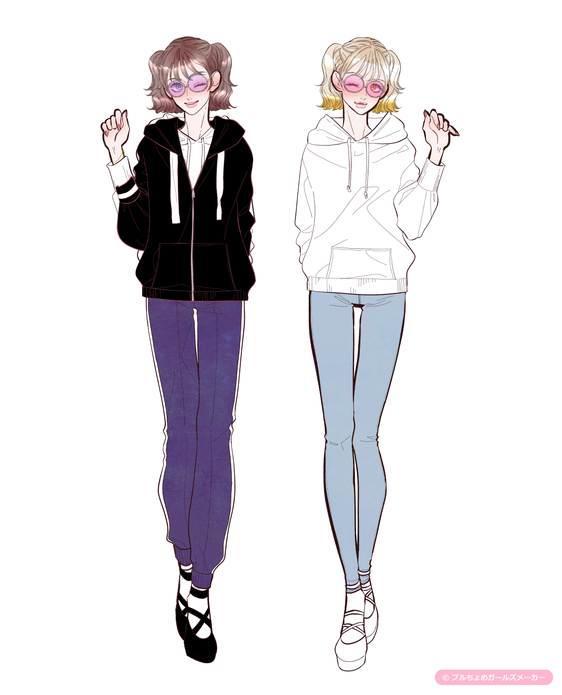 ガールズメーカーで作られた女の子4