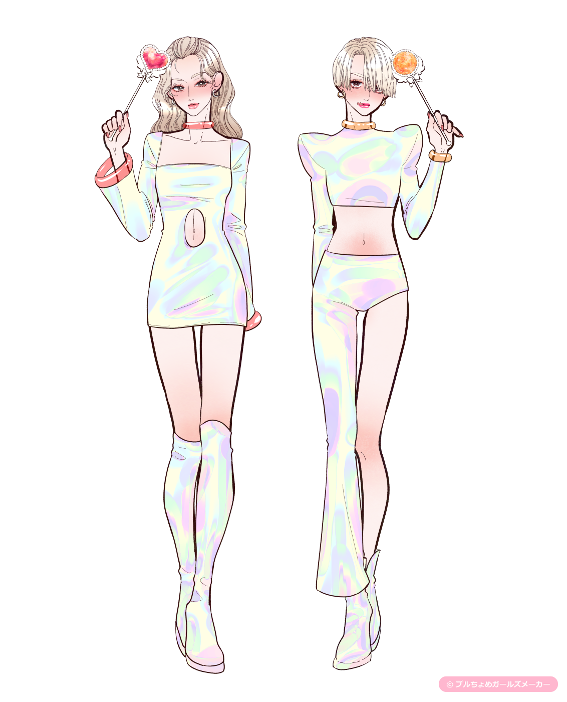 ガールズメーカーで作られた女の子2