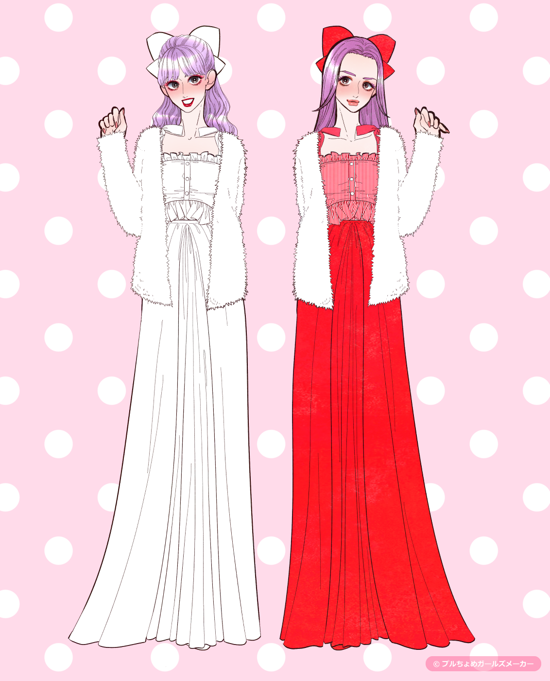 ガールズメーカーで作られた女の子2
