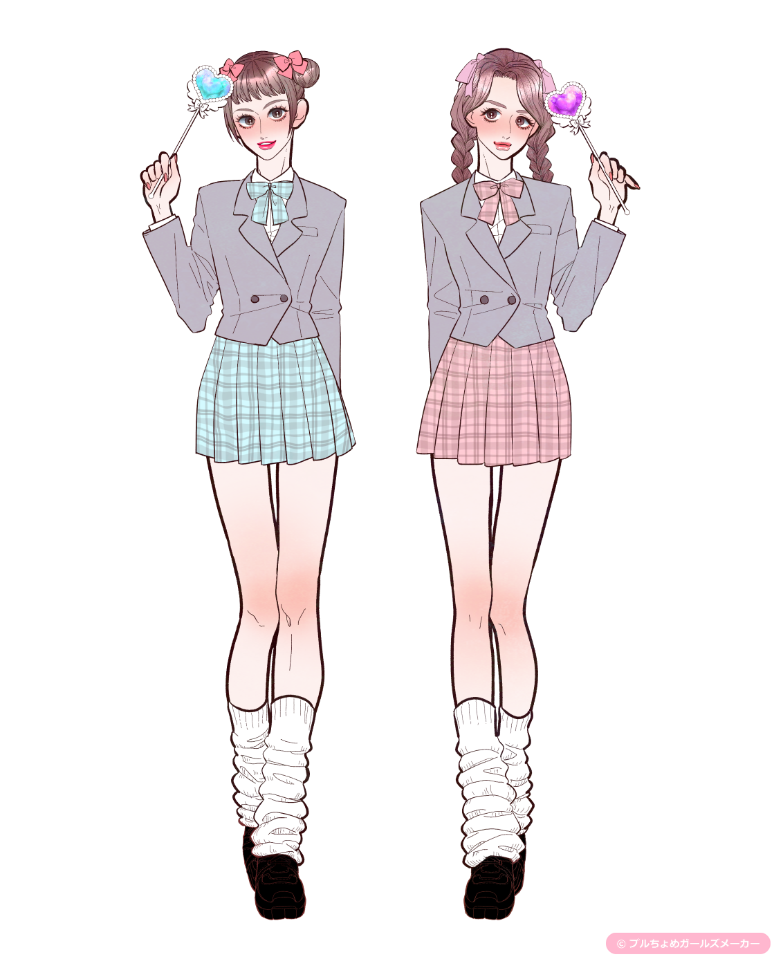 ガールズメーカーで作られた女の子4