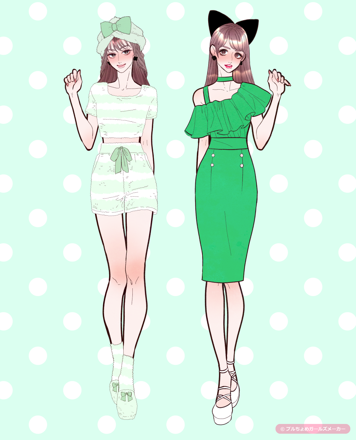 ガールズメーカーで作られた女の子4