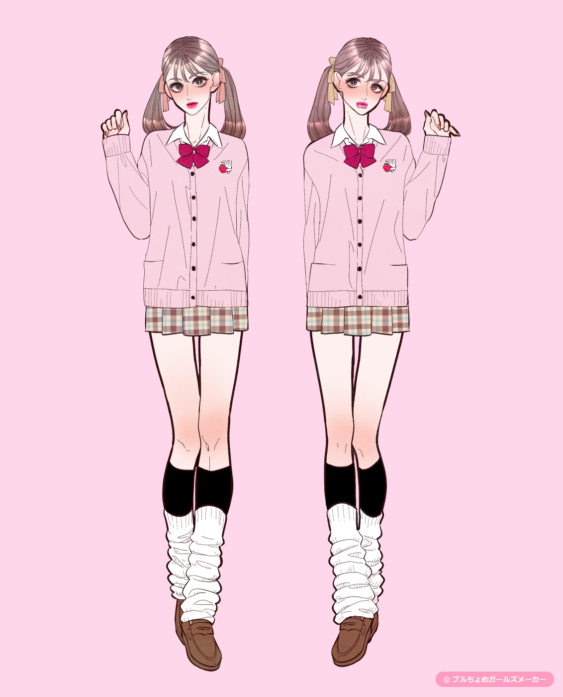 ガールズメーカーで作られた女の子4