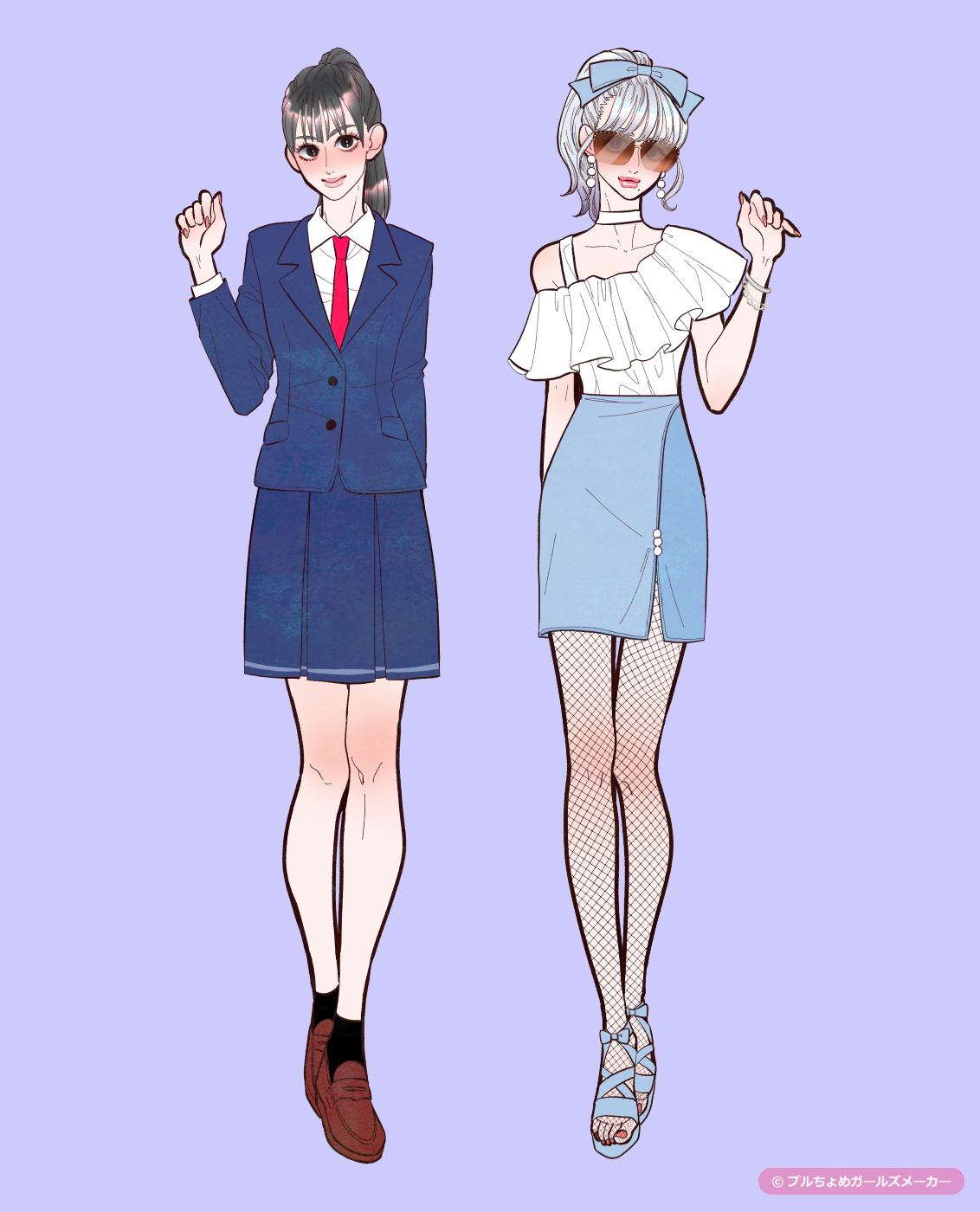 ガールズメーカーで作られた女の子5