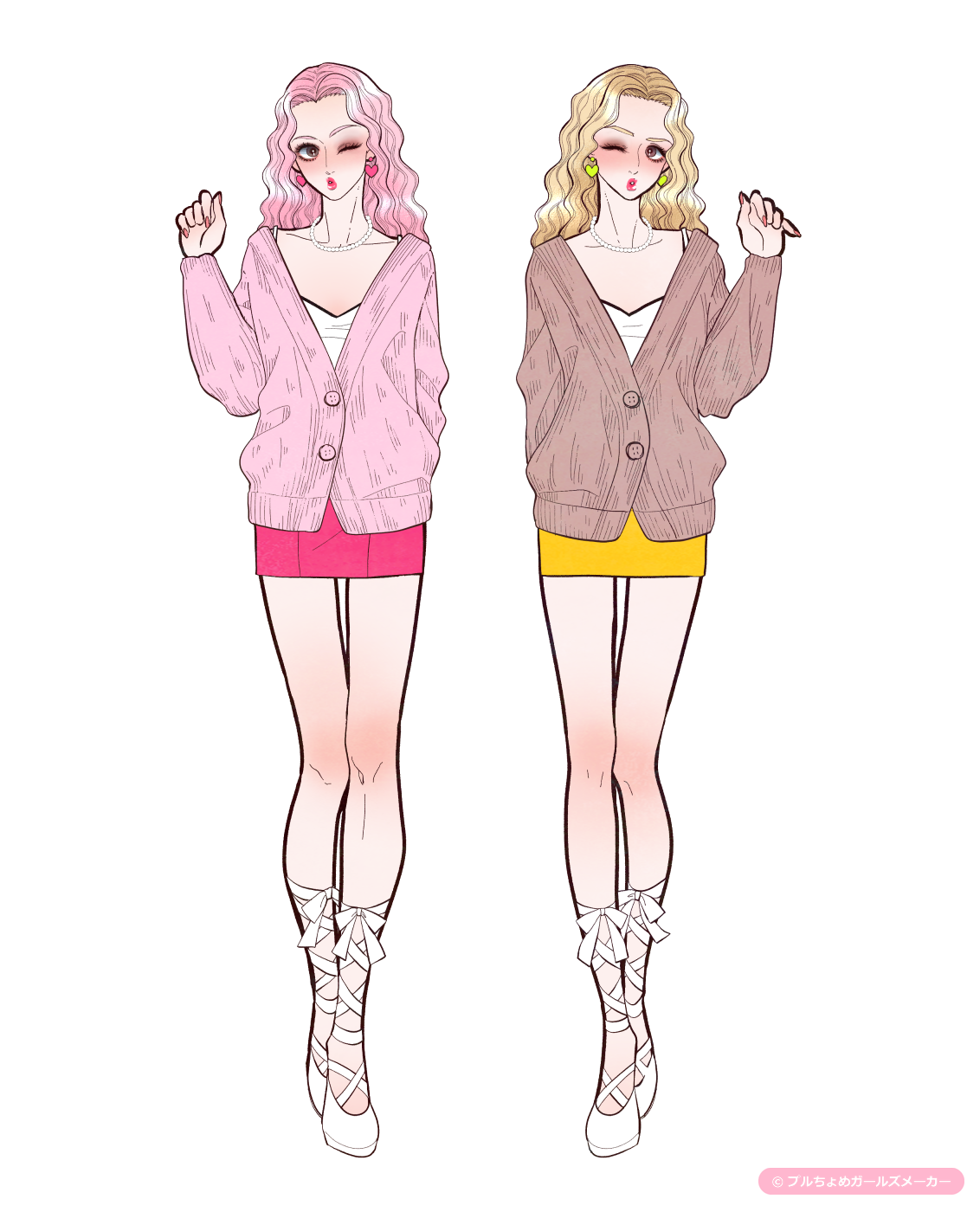 ガールズメーカーで作られた女の子8