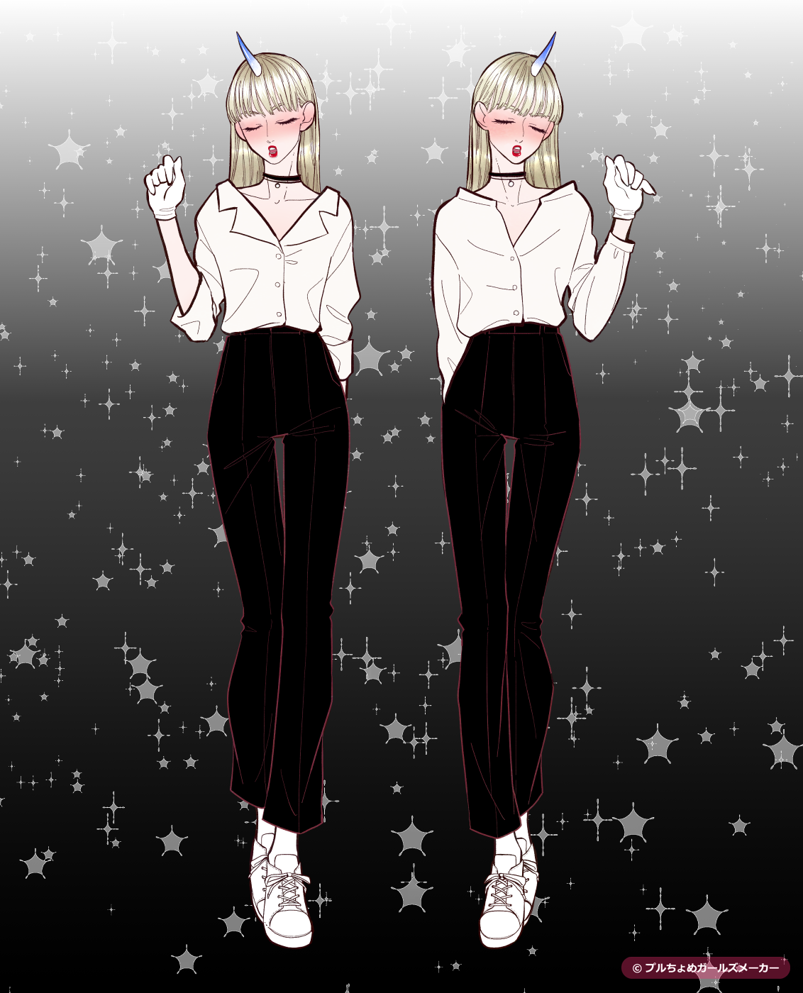 ガールズメーカーで作られた女の子4