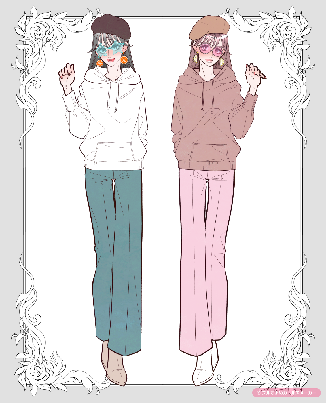 ガールズメーカーで作られた女の子6