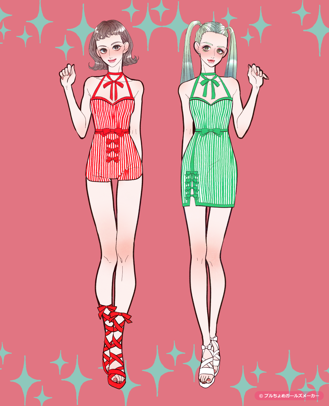 ガールズメーカーで作られた女の子5