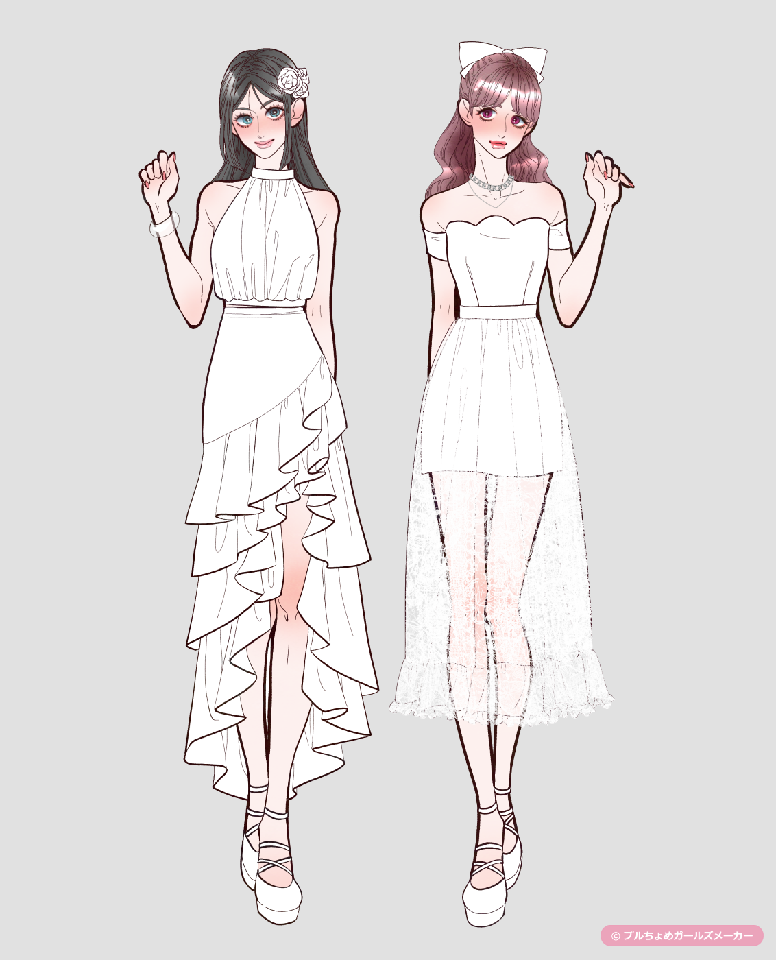 ガールズメーカーで作られた女の子2