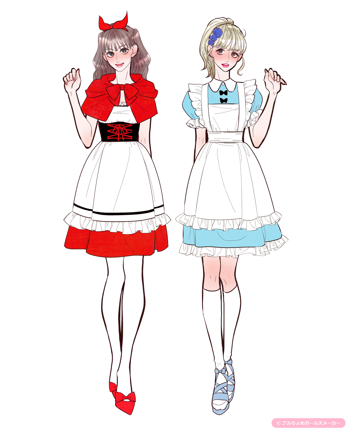 ガールズメーカーで作られた女の子1