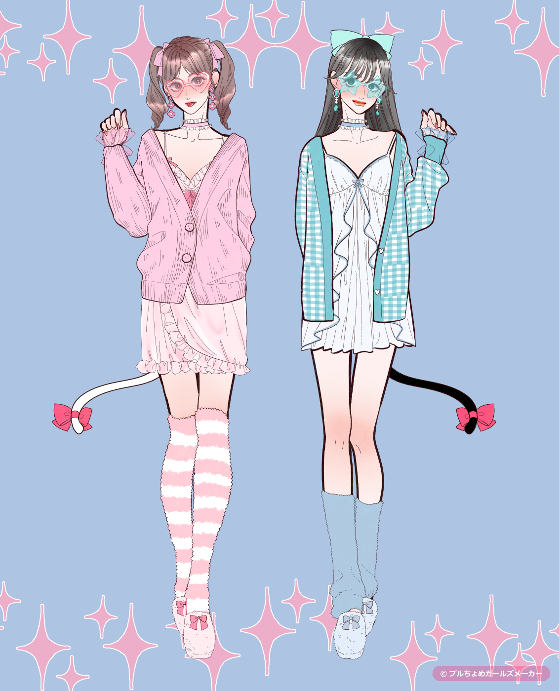 ガールズメーカーで作られた女の子1