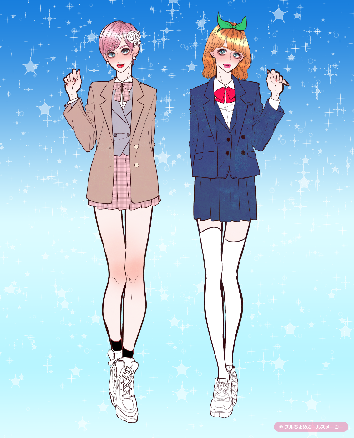 ガールズメーカーで作られた女の子2