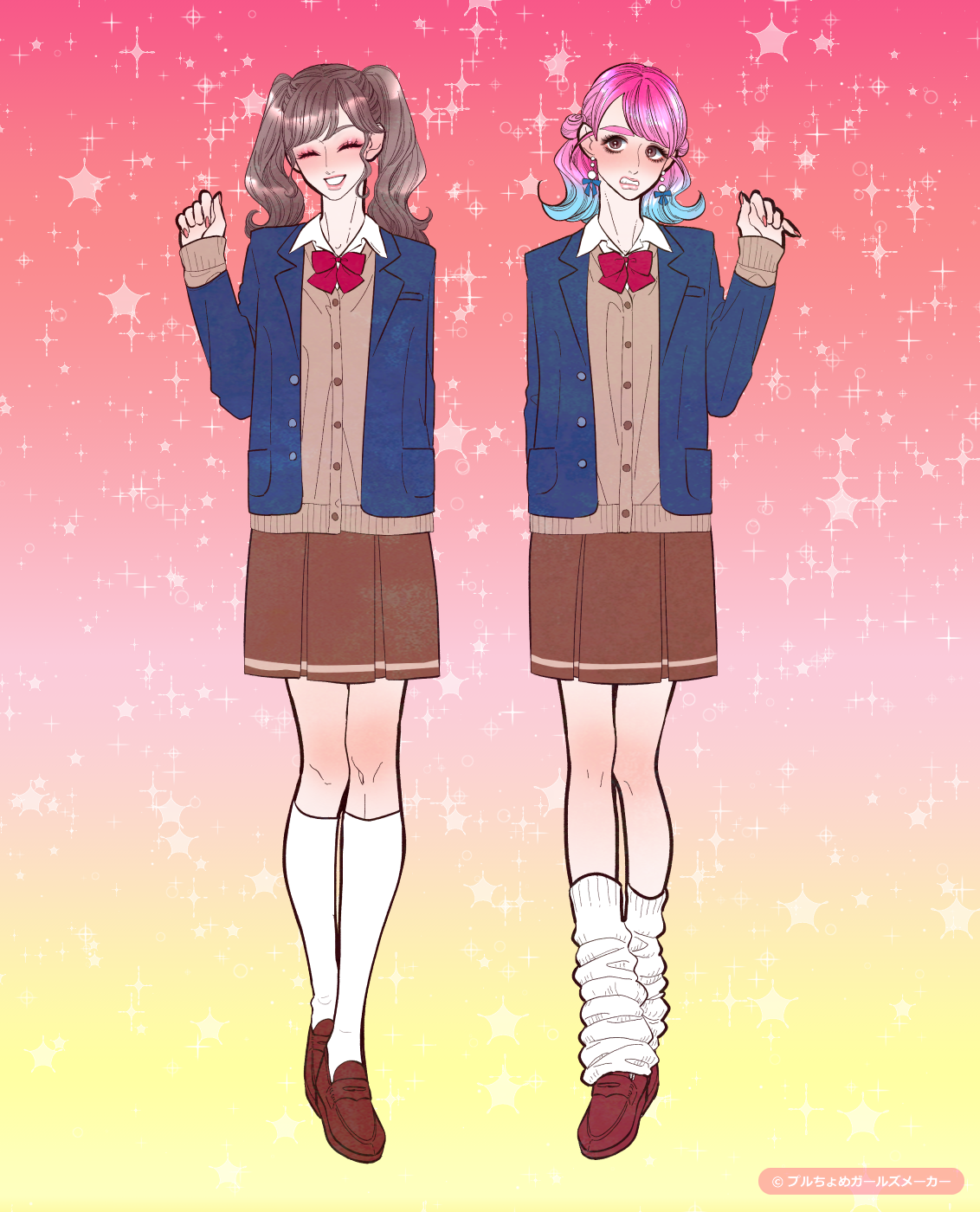 ガールズメーカーで作られた女の子4