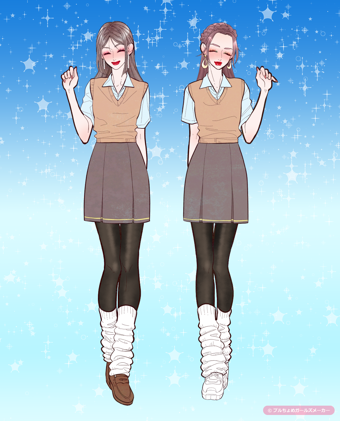 ガールズメーカーで作られた女の子6