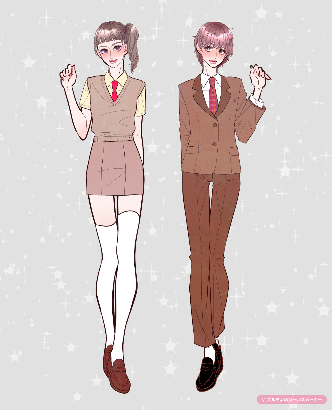 ガールズメーカーで作られた女の子3